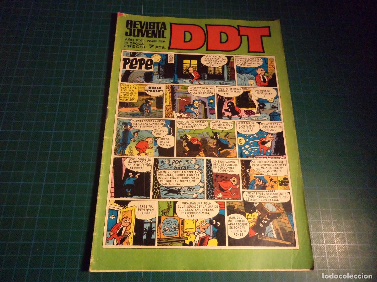 Tebeos: DDT 3&ordf; epoca. N&ordm; 259. bruguera. - Foto 1