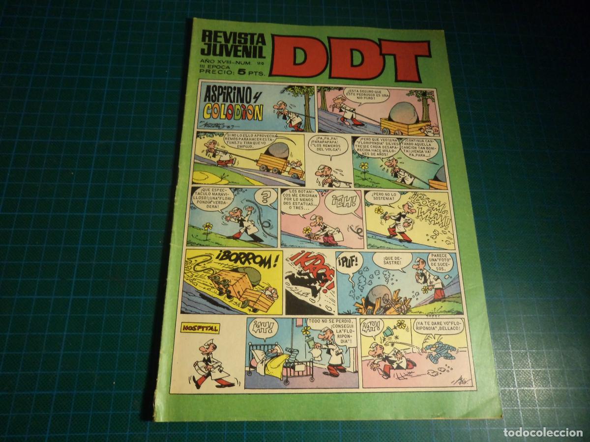Tebeos: DDT 3&ordf; epoca. N&ordm; 110. bruguera. - Foto 1