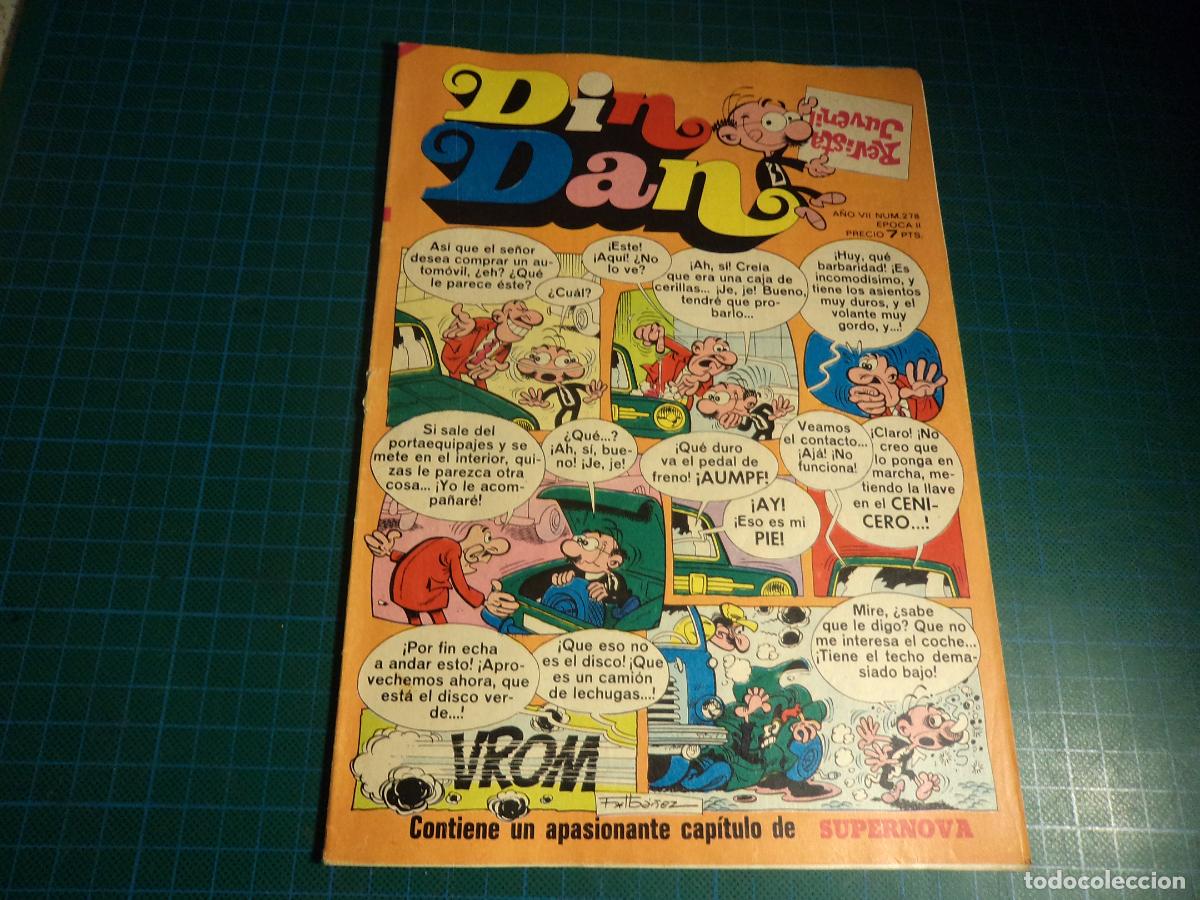 Tebeos: Din Dan. N&ordm; 278. Bruguera. - Foto 1