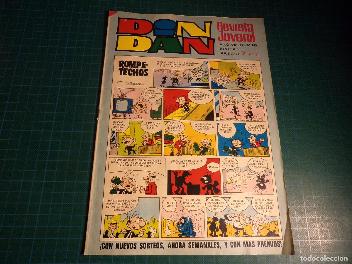 Tebeos: Din Dan. N&ordm; 233. Bruguera. - Foto 1
