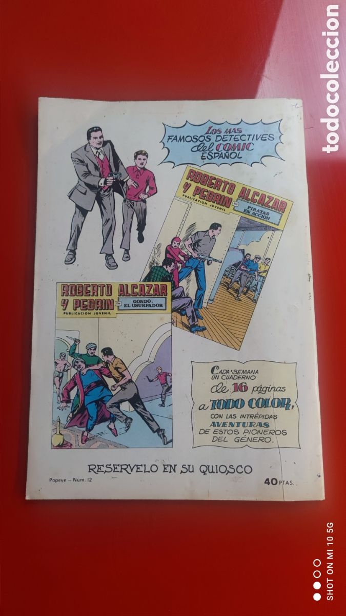 Tebeos: &rdquo;COLOSOS DEL COMIC POPEYE ( 2 COMICS) - Foto 3