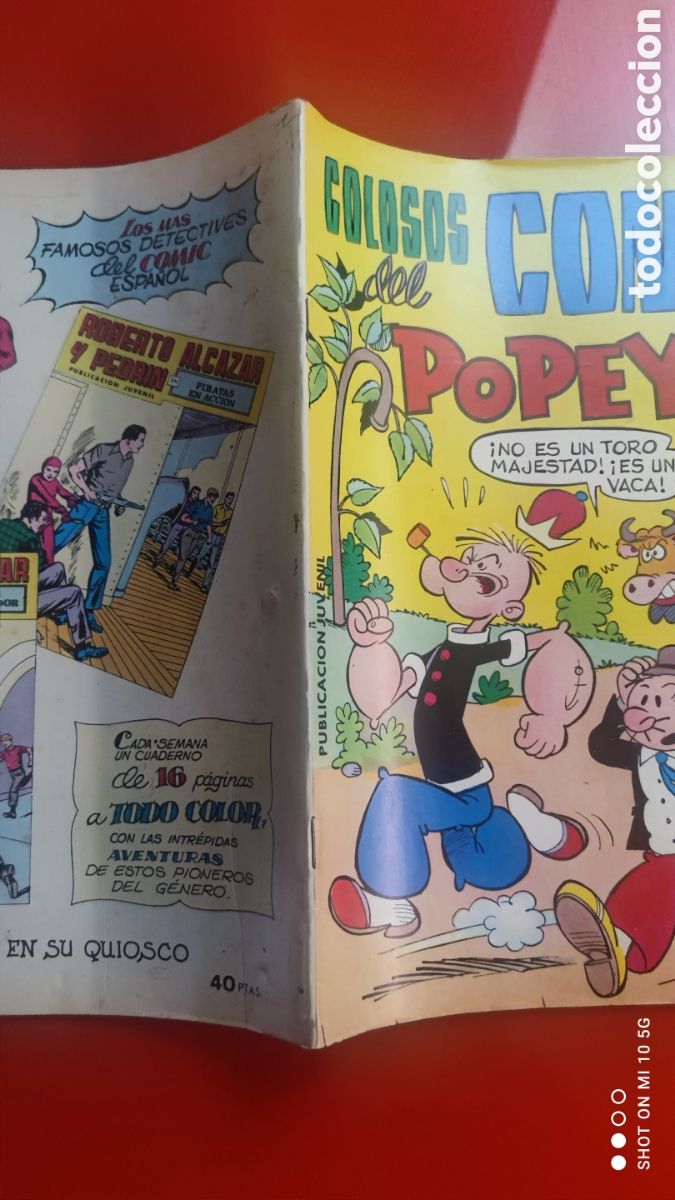 Tebeos: &rdquo;COLOSOS DEL COMIC POPEYE ( 2 COMICS) - Foto 4