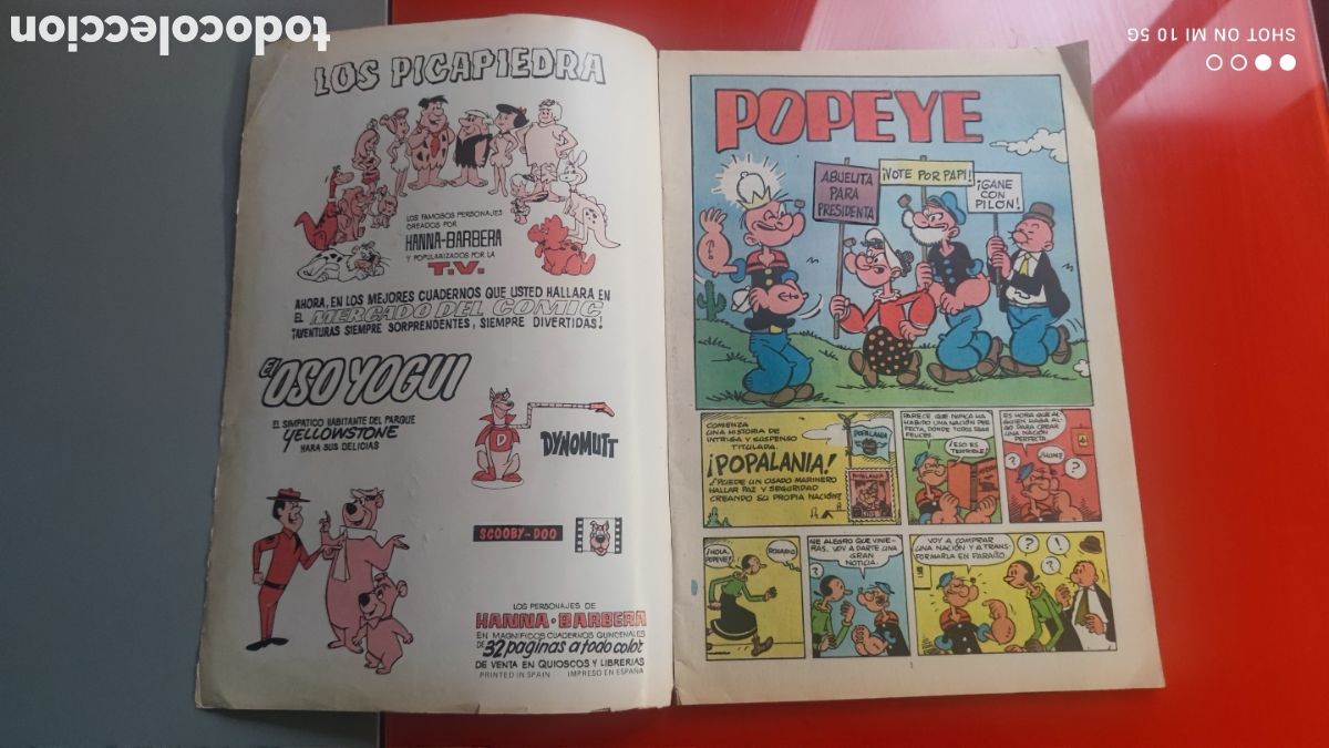 Tebeos: &rdquo;COLOSOS DEL COMIC POPEYE ( 2 COMICS) - Foto 5