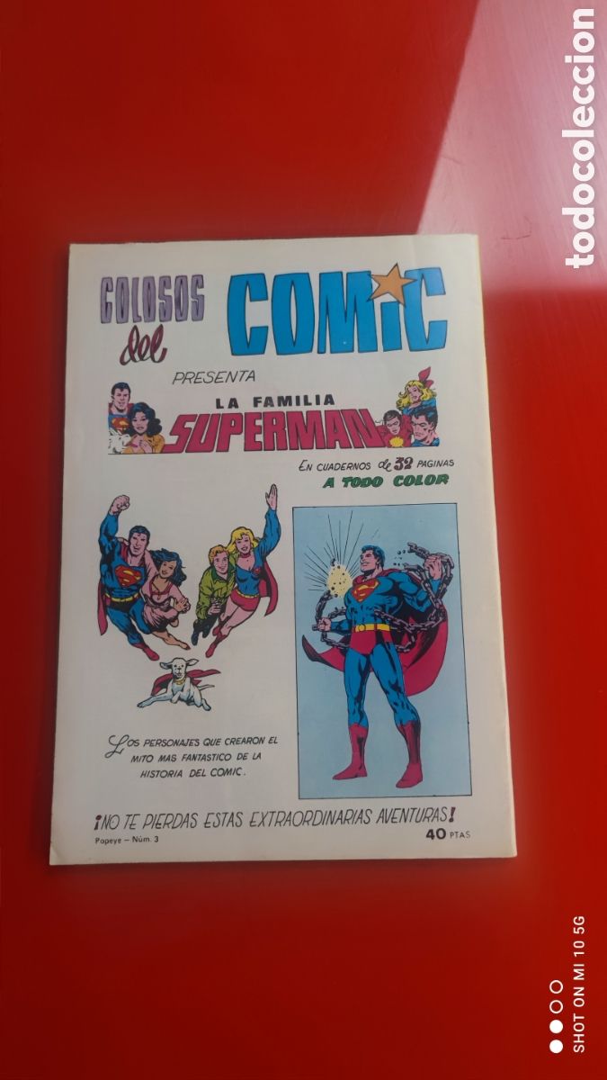 Tebeos: &rdquo;COLOSOS DEL COMIC POPEYE ( 2 COMICS) - Foto 9