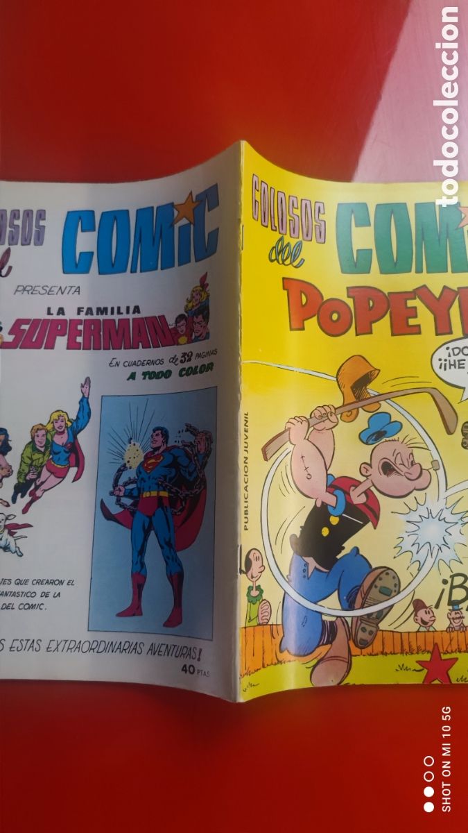 Tebeos: &rdquo;COLOSOS DEL COMIC POPEYE ( 2 COMICS) - Foto 10