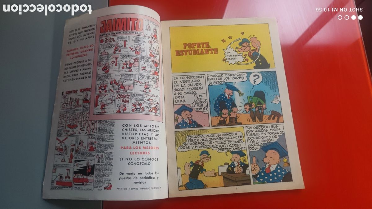 Tebeos: &rdquo;COLOSOS DEL COMIC POPEYE ( 2 COMICS) - Foto 11