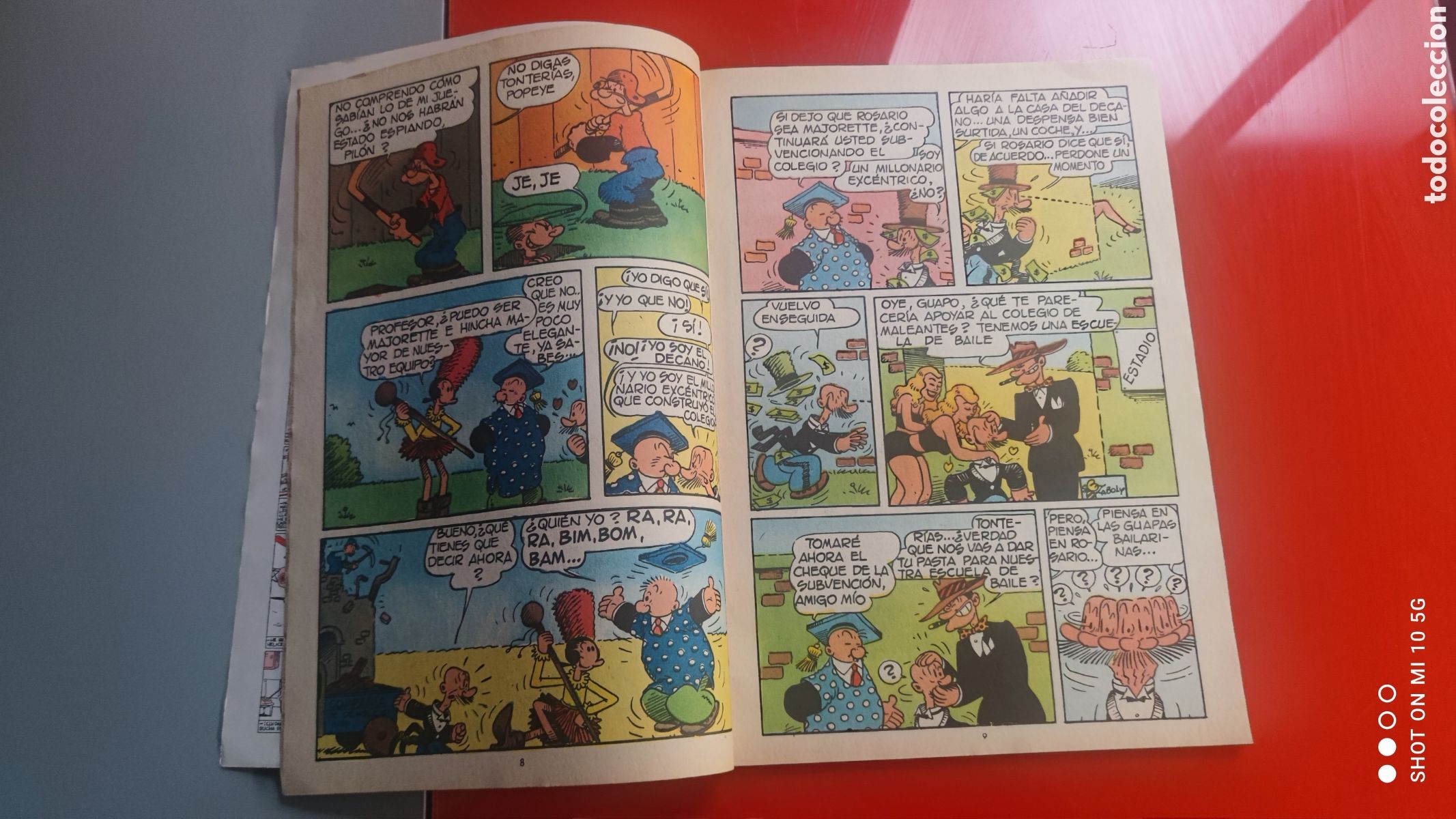 Tebeos: &rdquo;COLOSOS DEL COMIC POPEYE ( 2 COMICS) - Foto 12