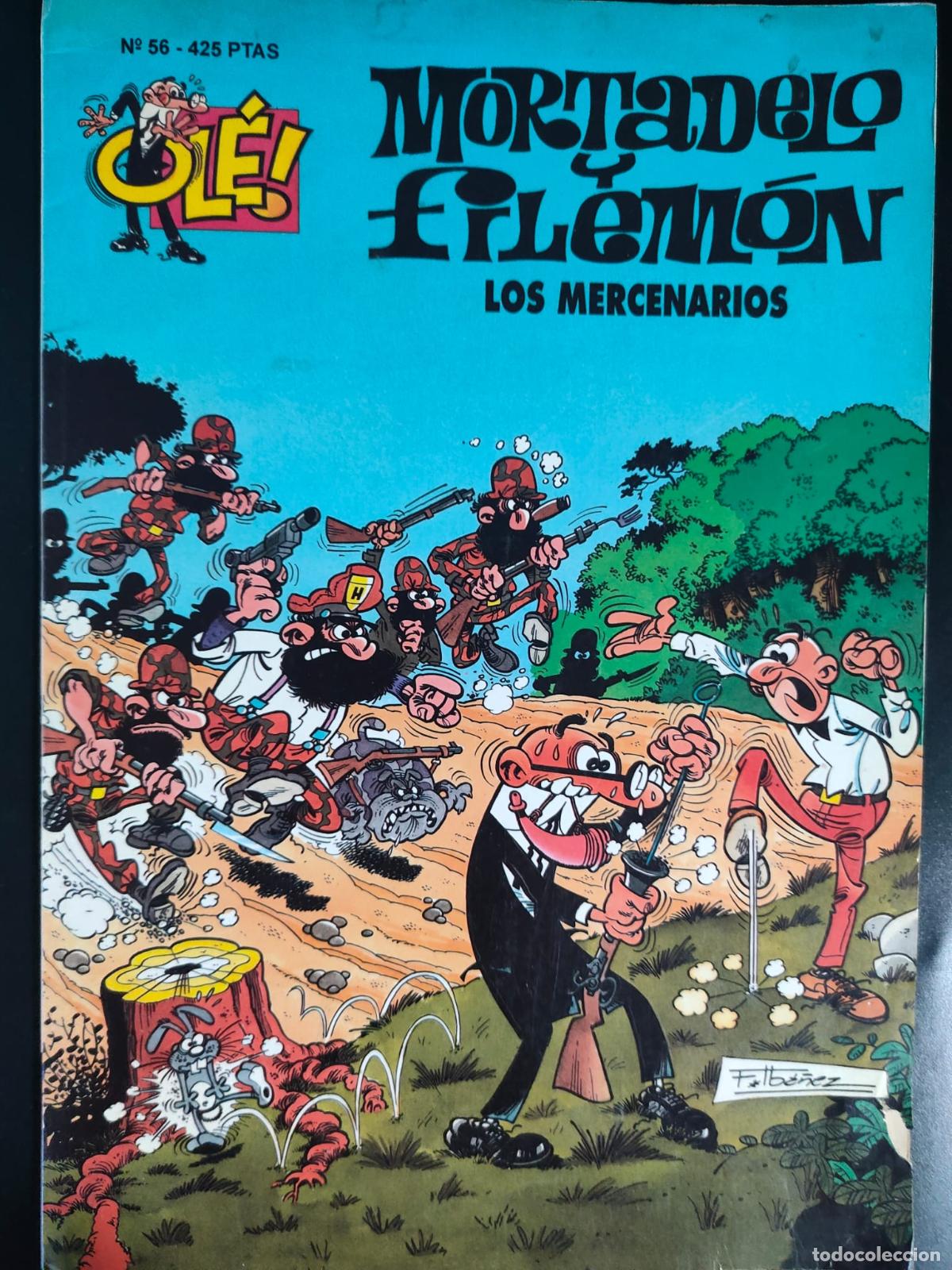 Tebeos: MORTADELO Y FILEMON MERCENARIOS - Foto 1