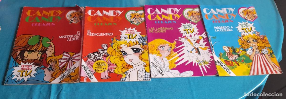 Tebeos: LOTE 4 C&Oacute;MICS CANDY CANDY CORAZ&Oacute;N N&Uacute;MEROS: 6, 8, 11, 12 - Foto 1