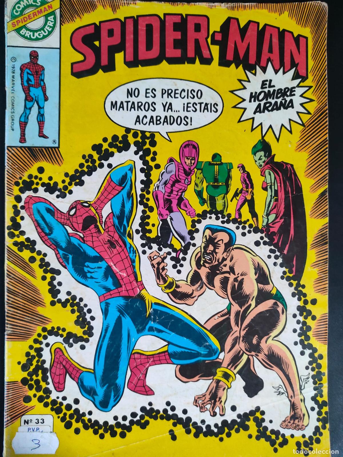 Tebeos: SPIDERMAN BRUGUERA NUMERO 33 - Foto 1
