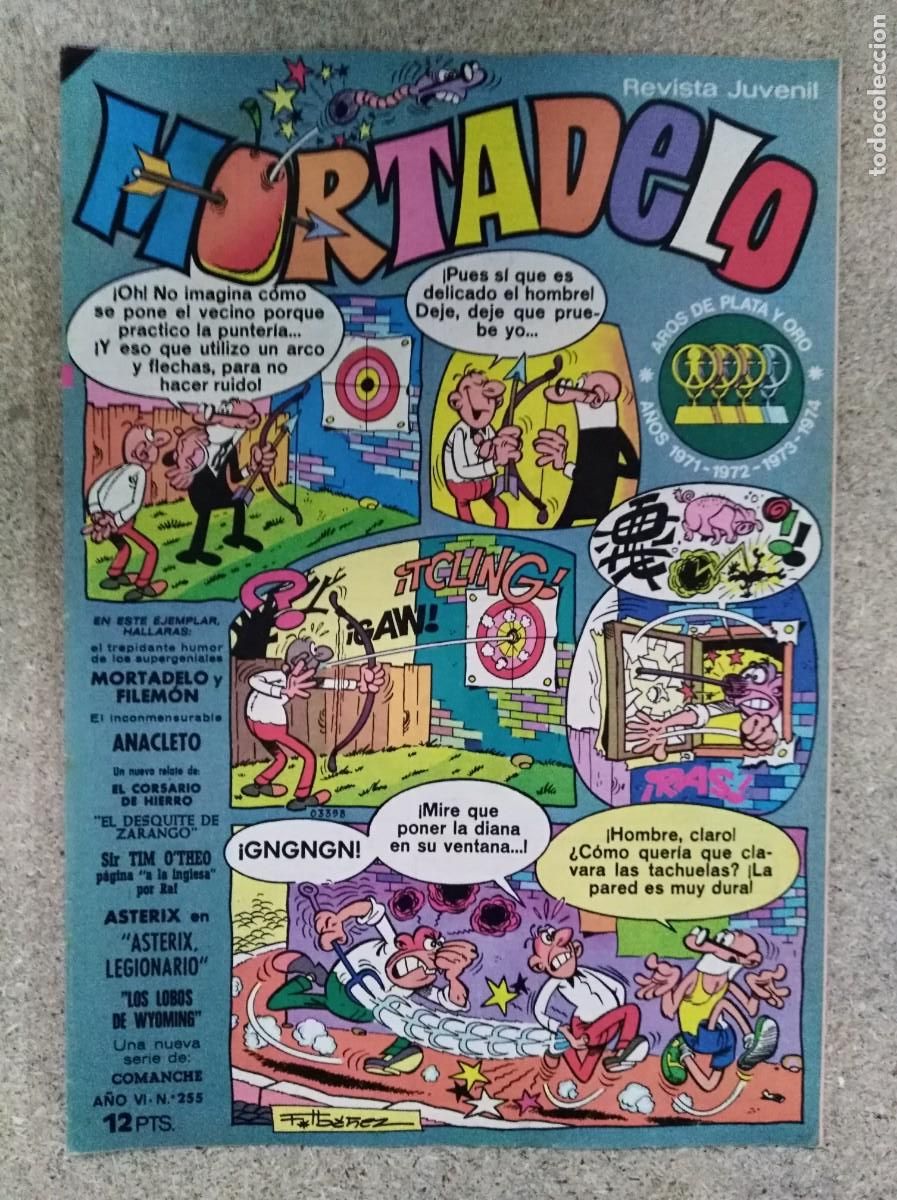 Tebeos: Mortadelo 255.Editorial Bruguera - Foto 1