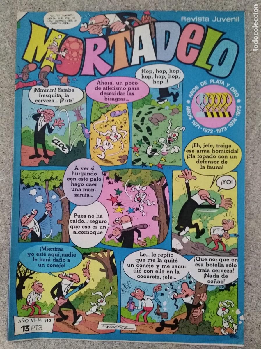 Tebeos: Mortadelo 310.Editorial Bruguera - Foto 1