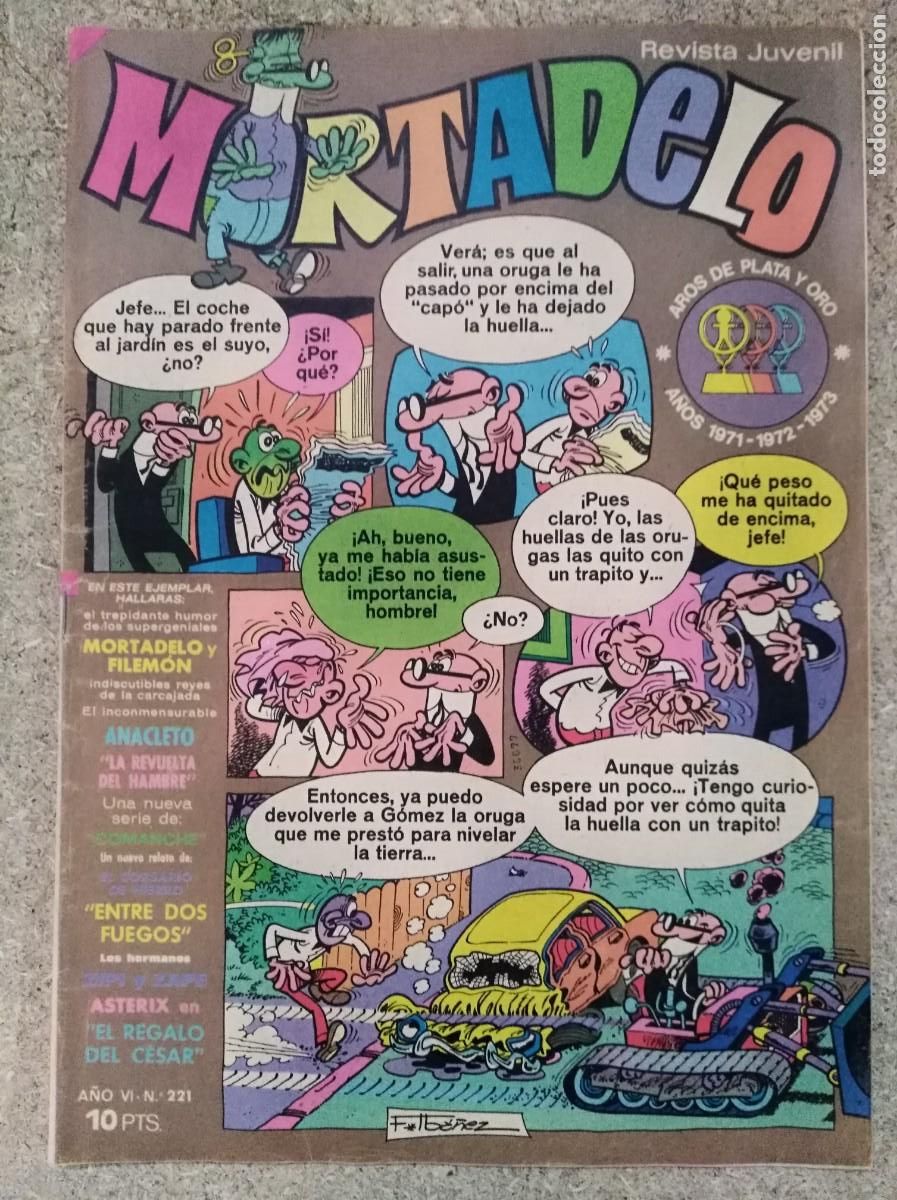 Tebeos: Mortadelo 221.Editorial Bruguera - Foto 1