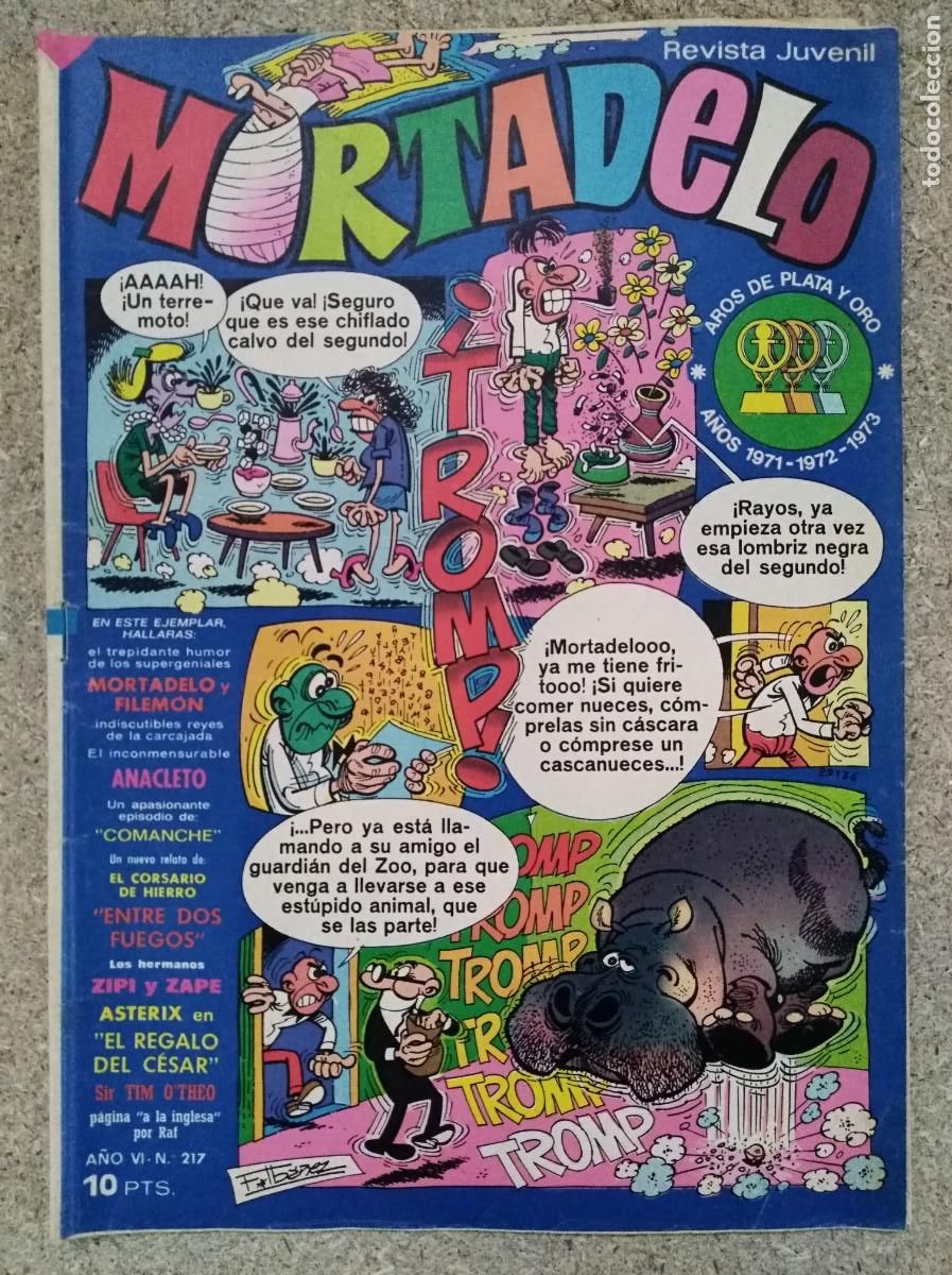 Tebeos: Mortadelo 217.Editorial Bruguera - Foto 1