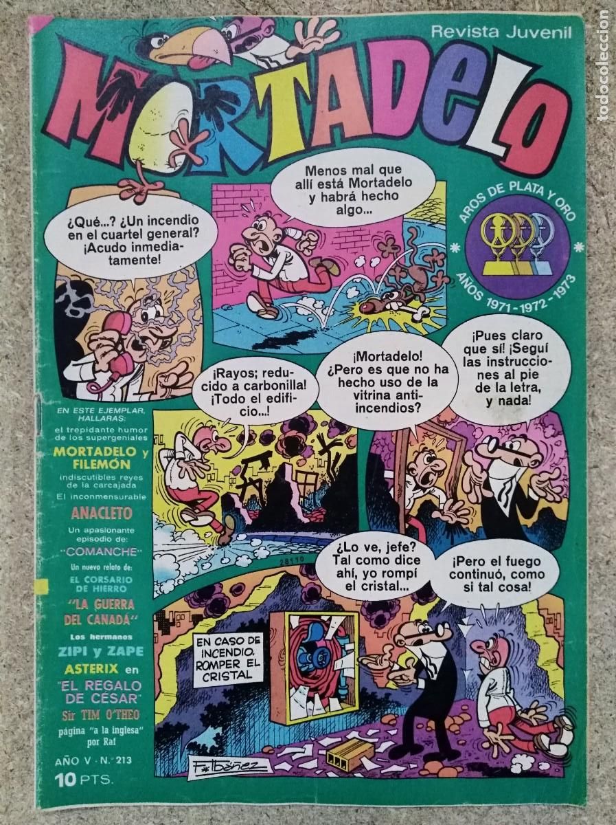 Tebeos: Mortadelo 213.Editorial Bruguera - Foto 1
