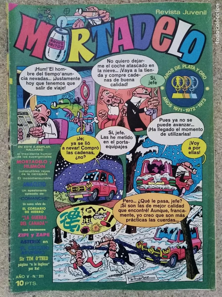 Tebeos: Mortadelo 211.Editorial Bruguera - Foto 1