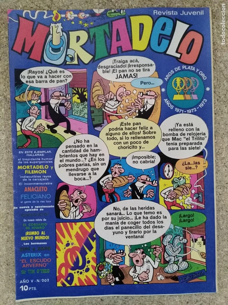 Tebeos: Mortadelo 202.Editorial Bruguera - Foto 1