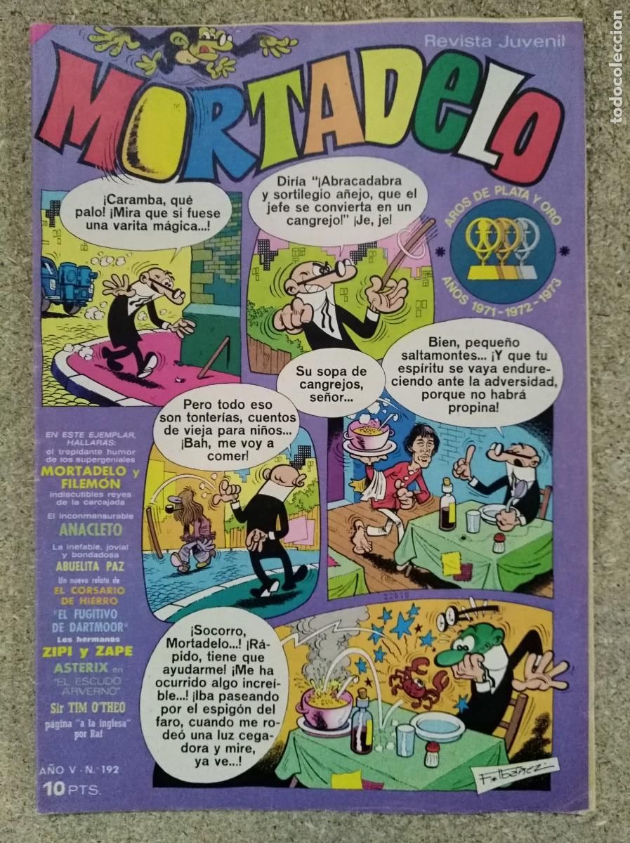 Tebeos: Mortadelo 192.Editorial Bruguera - Foto 1