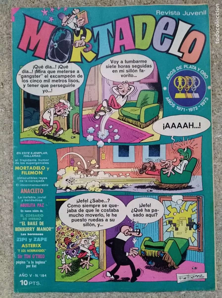 Tebeos: Mortadelo 184.Editorial Bruguera - Foto 1