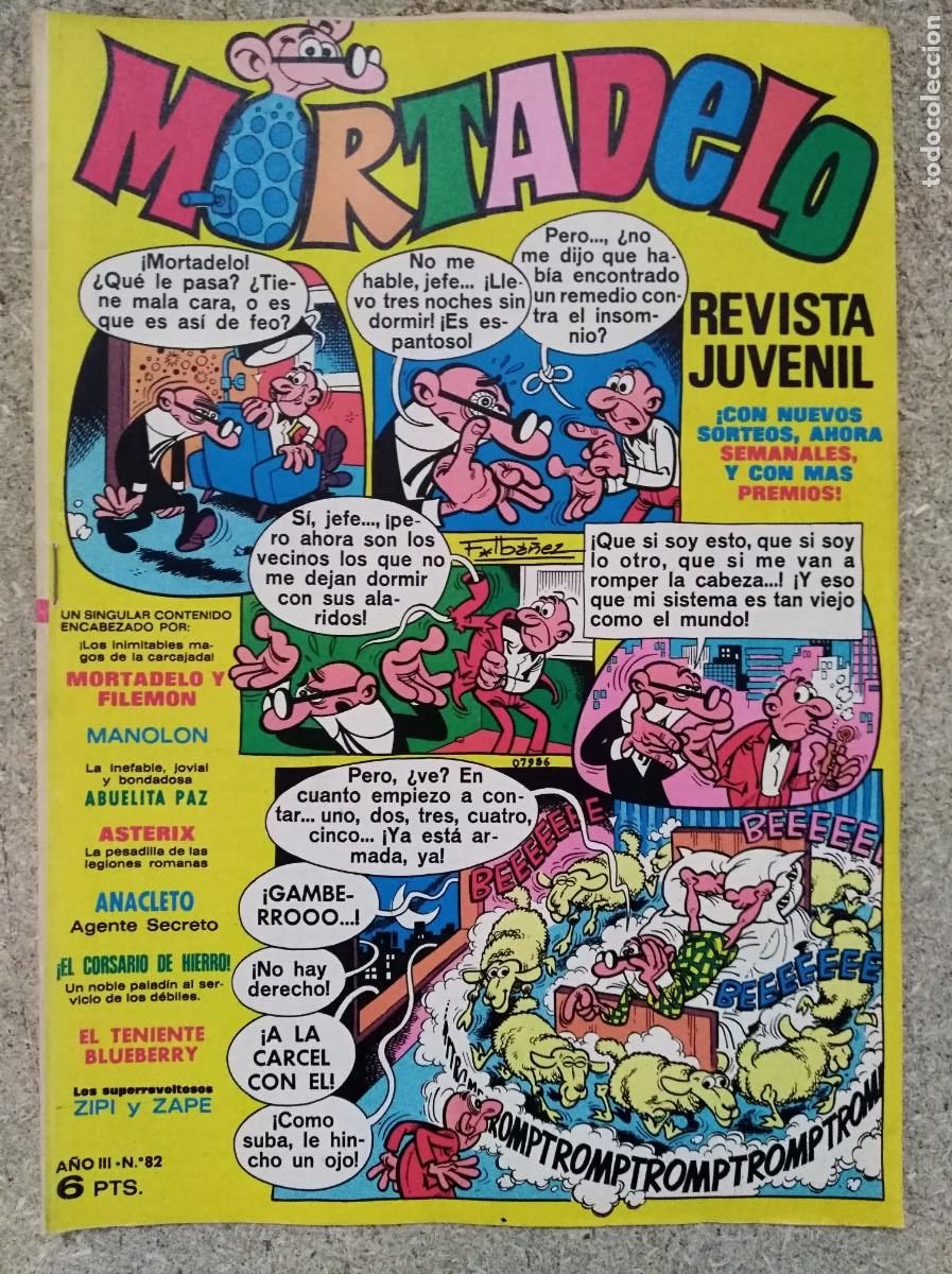 Tebeos: Mortadelo 82.Editorial Bruguera - Foto 1