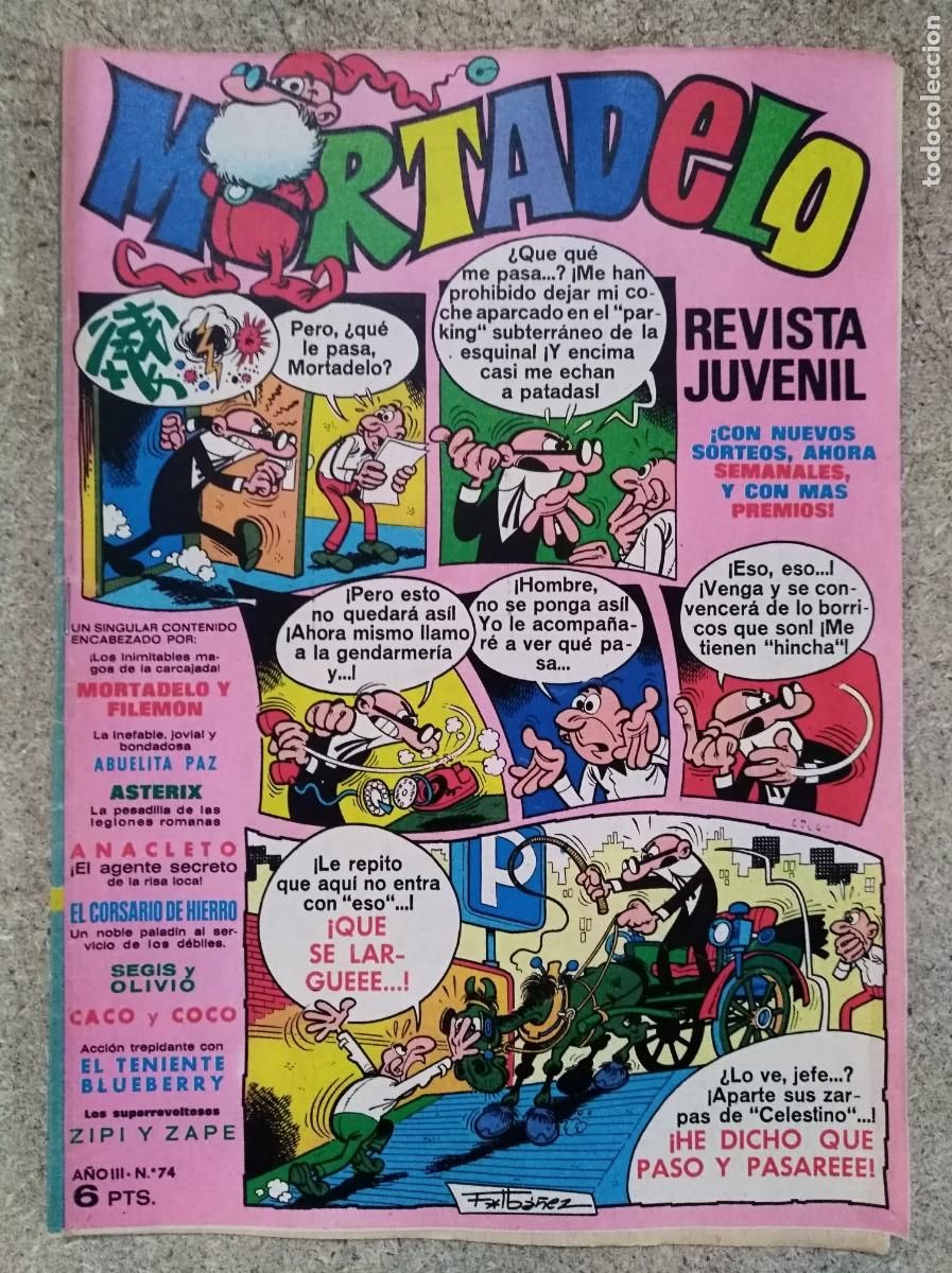 Tebeos: Mortadelo 74.Editorial Bruguera - Foto 1
