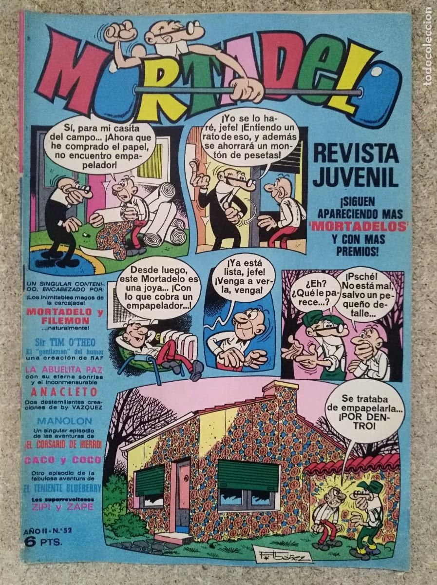 Tebeos: Mortadelo 52.Editorial Bruguera - Foto 1