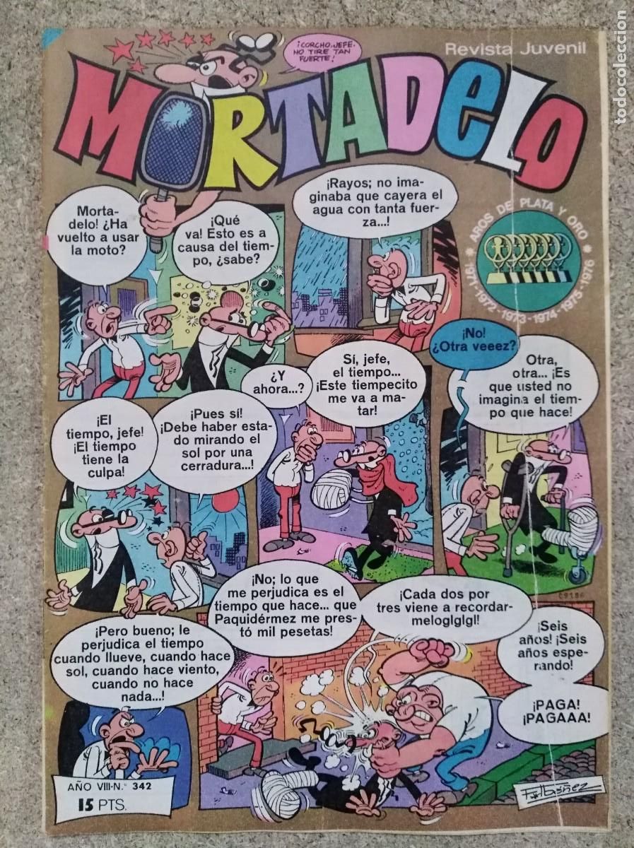 Tebeos: Mortadelo 342.Editorial Bruguera - Foto 1