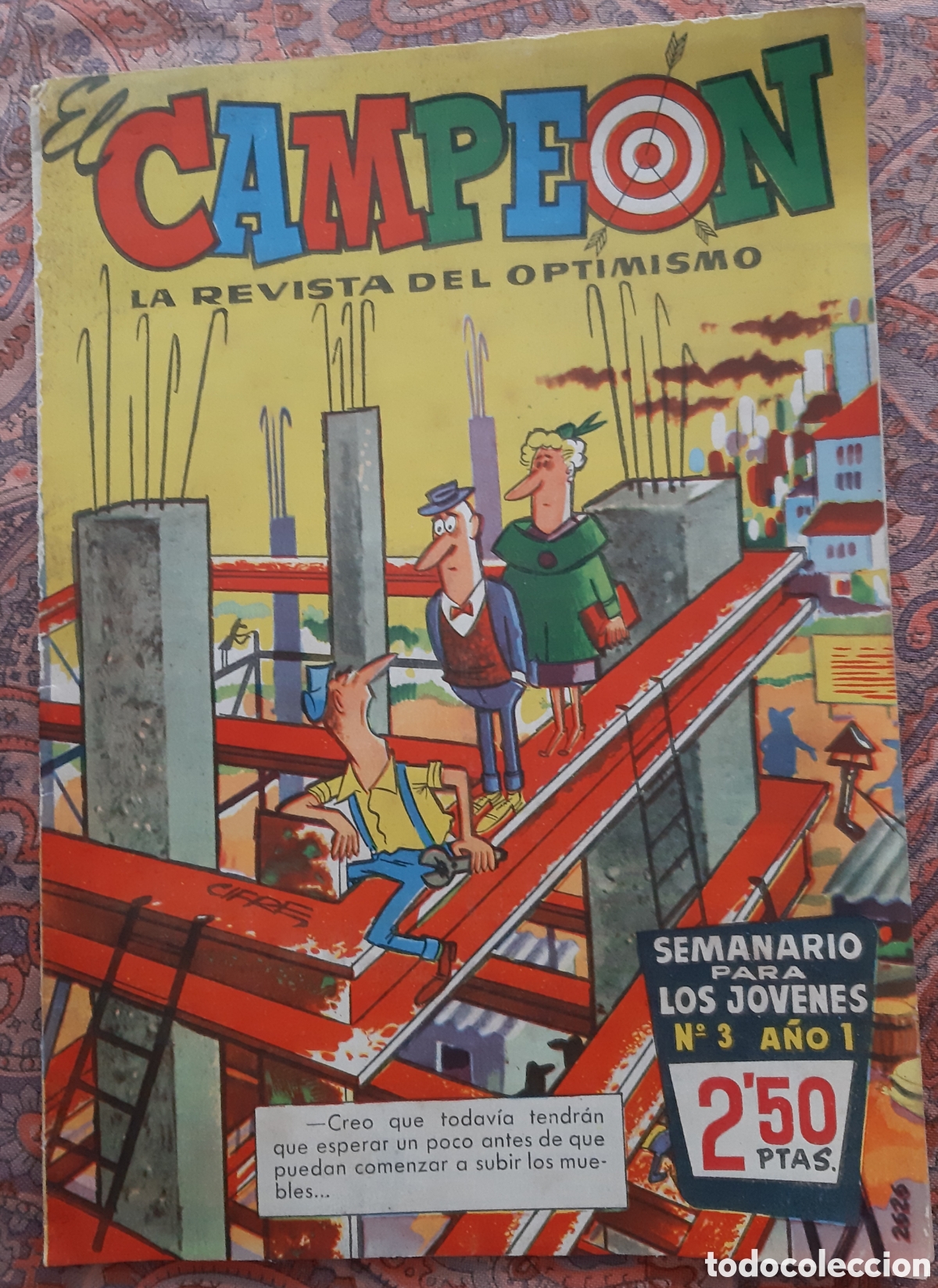 Tebeos: C&oacute;mic El Campe&oacute;n. Bruguera. N&uacute;mero 3. - Foto 1