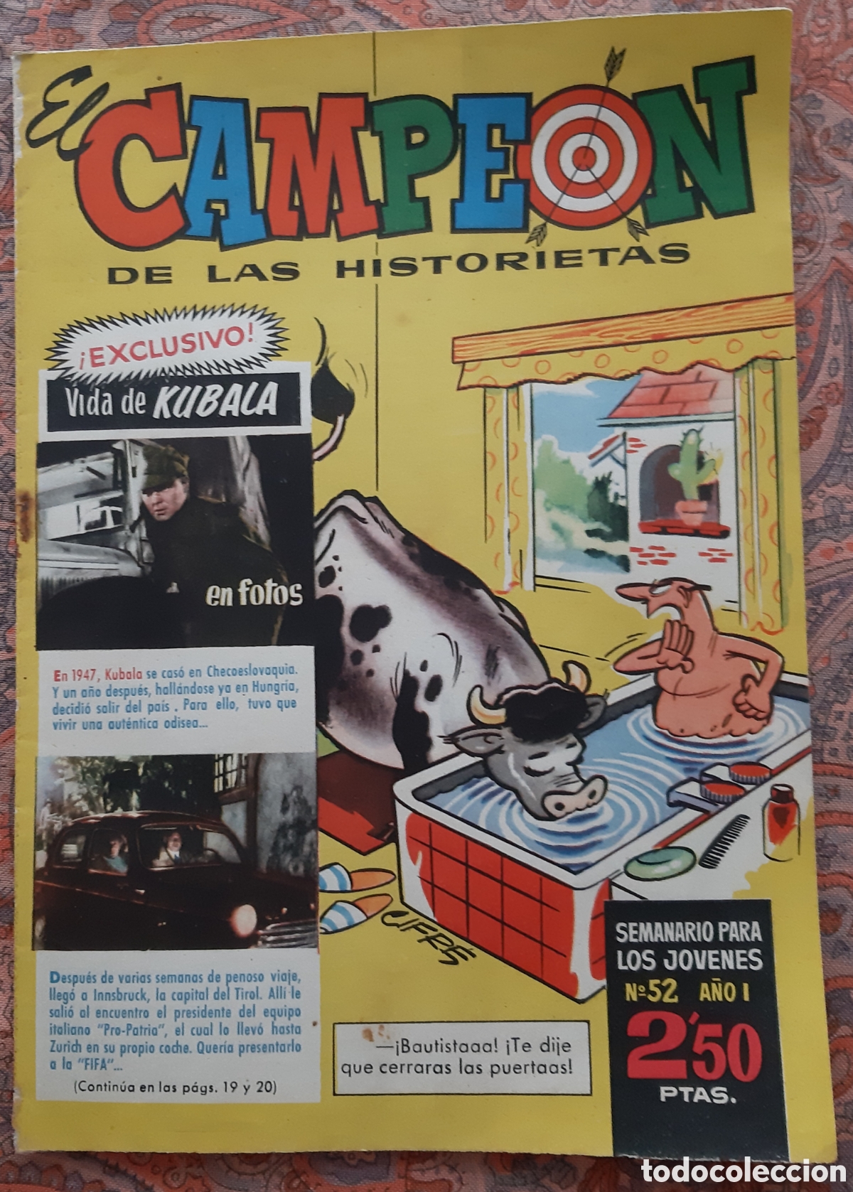 Tebeos: C&oacute;mic El Campe&oacute;n Bruguera. N&uacute;mero 52 - Foto 1