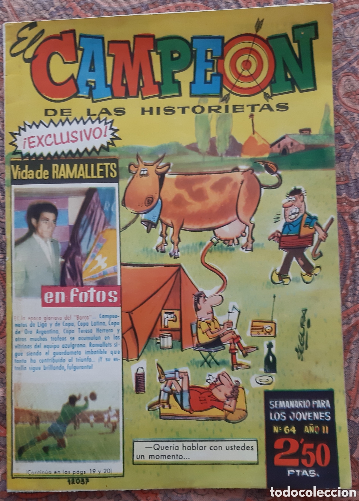 Tebeos: C&oacute;mic El Campe&oacute;n Bruguera. N&uacute;mero 64 - Foto 1