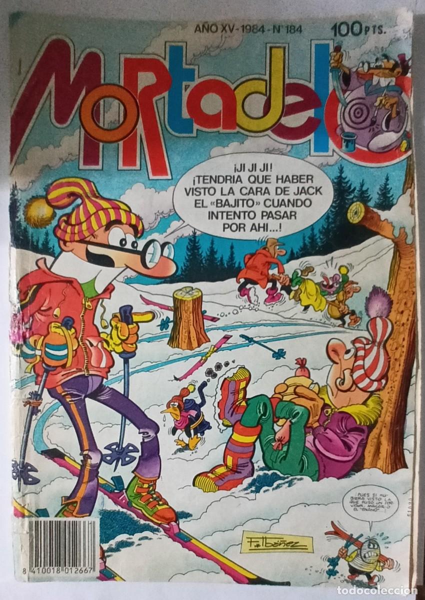 Tebeos: MORTADELO-EX SUPER-BRUGUERA- N&ordm; 184 -IZNOGUD-ALCORC&Oacute;N-JAN-1984-REGULAR-DIF&Iacute;CIL-VEA-0845