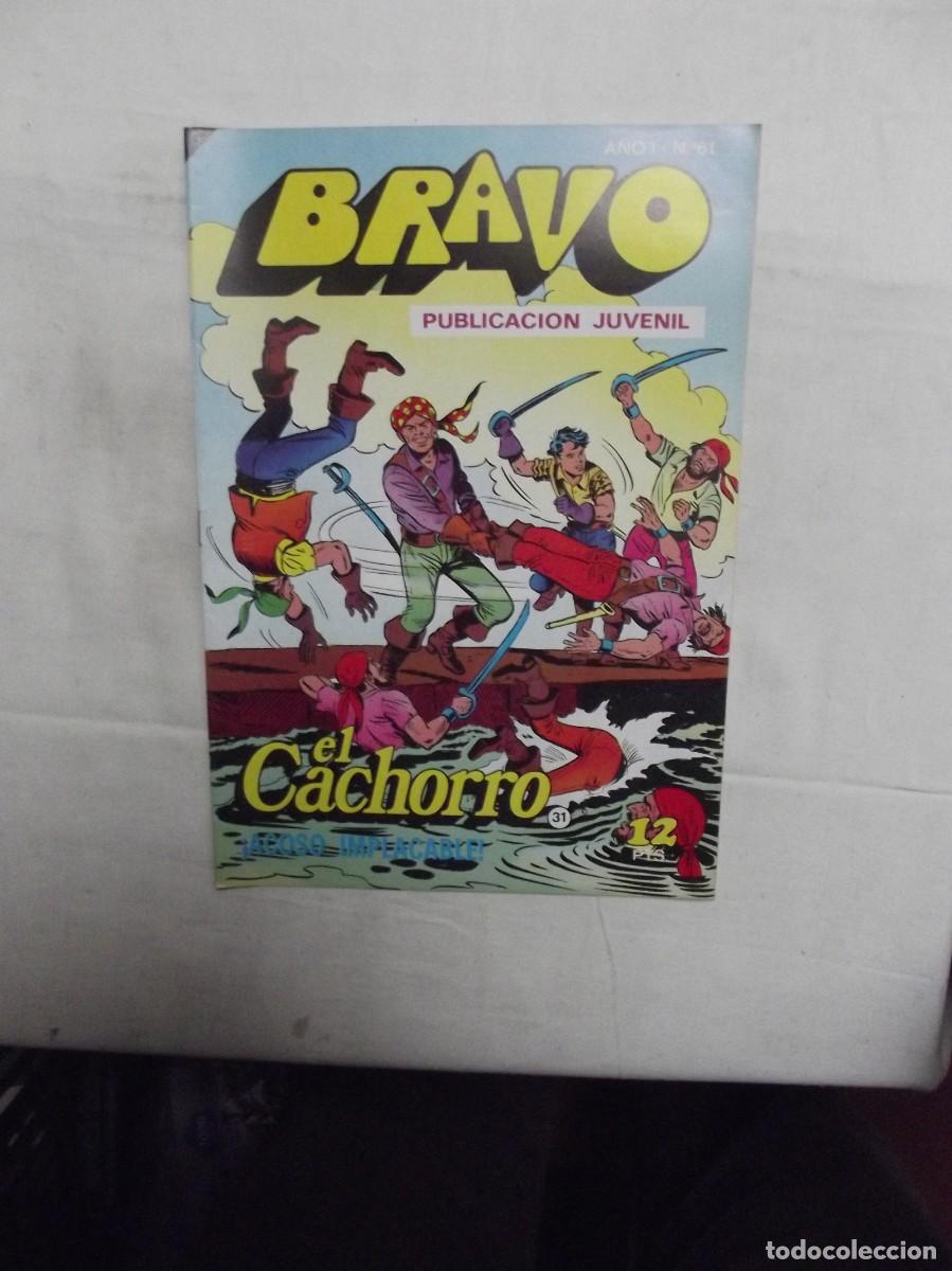 Tebeos: BRAVO N&ordm; 61 - EL CACHORRO N&ordm; 31 &iexcl; ACOSO IMPLACABLE ! - Foto 1