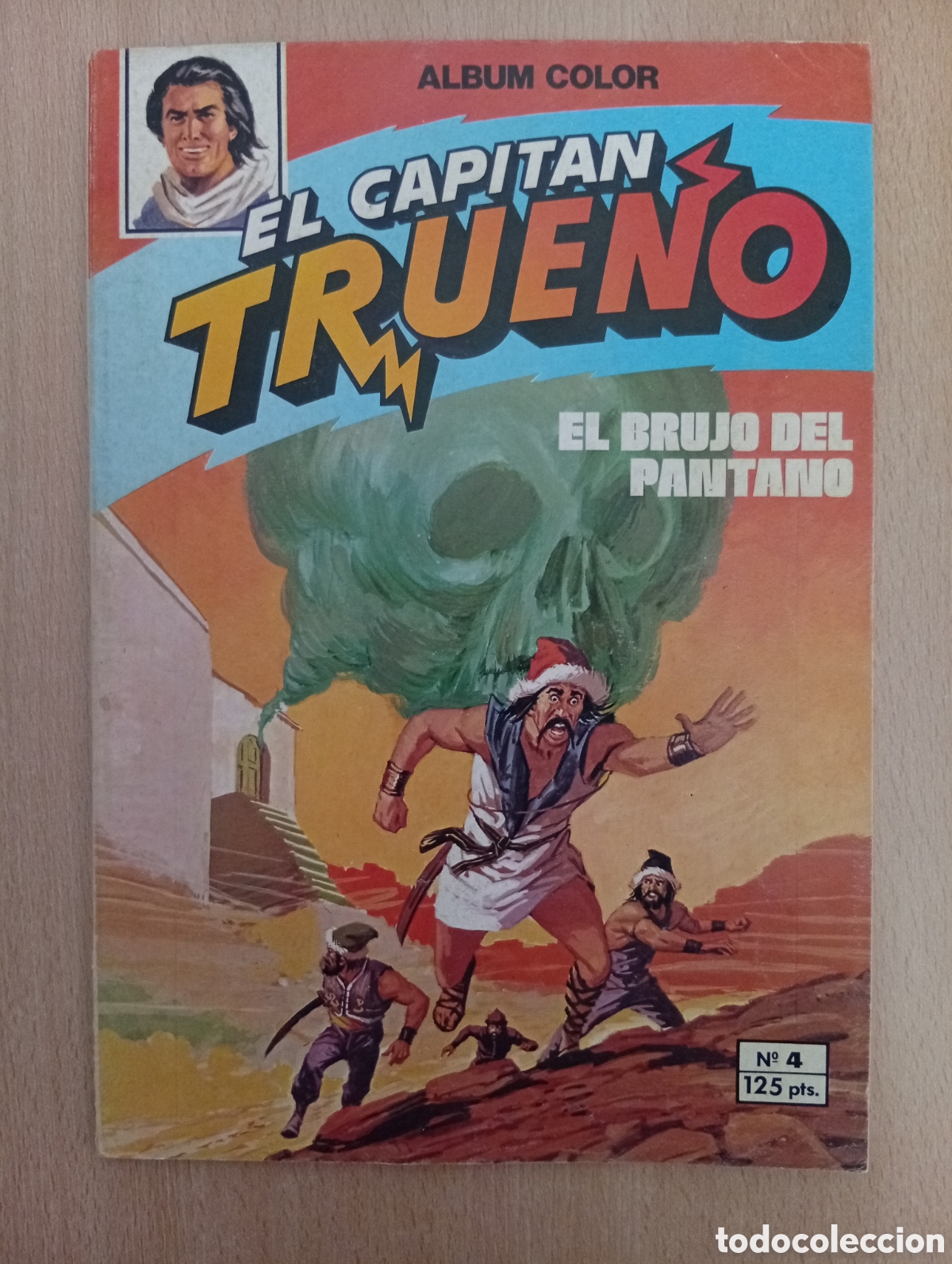 Tebeos: EL CAPIT&Aacute;N TRUENO. EL BRUJO DEL PANTANO - Foto 1