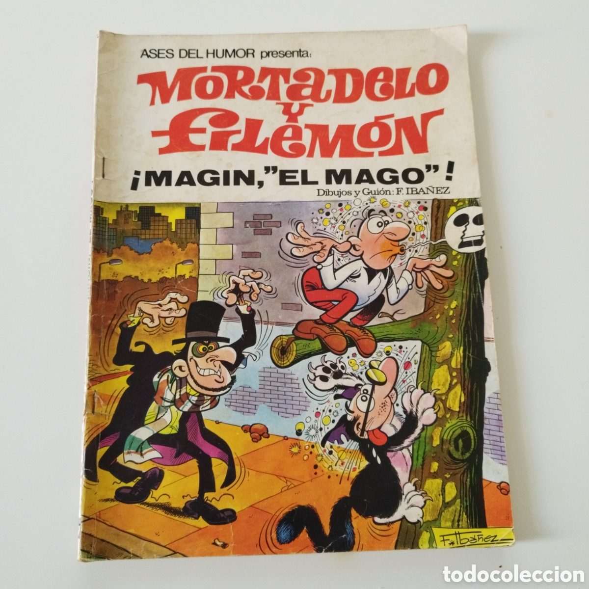 BDs: MORTADELO Y FILEMON / MAGIN EL MAGO / 1971 / IBA&Ntilde;EZ / ED. BRUGUERA