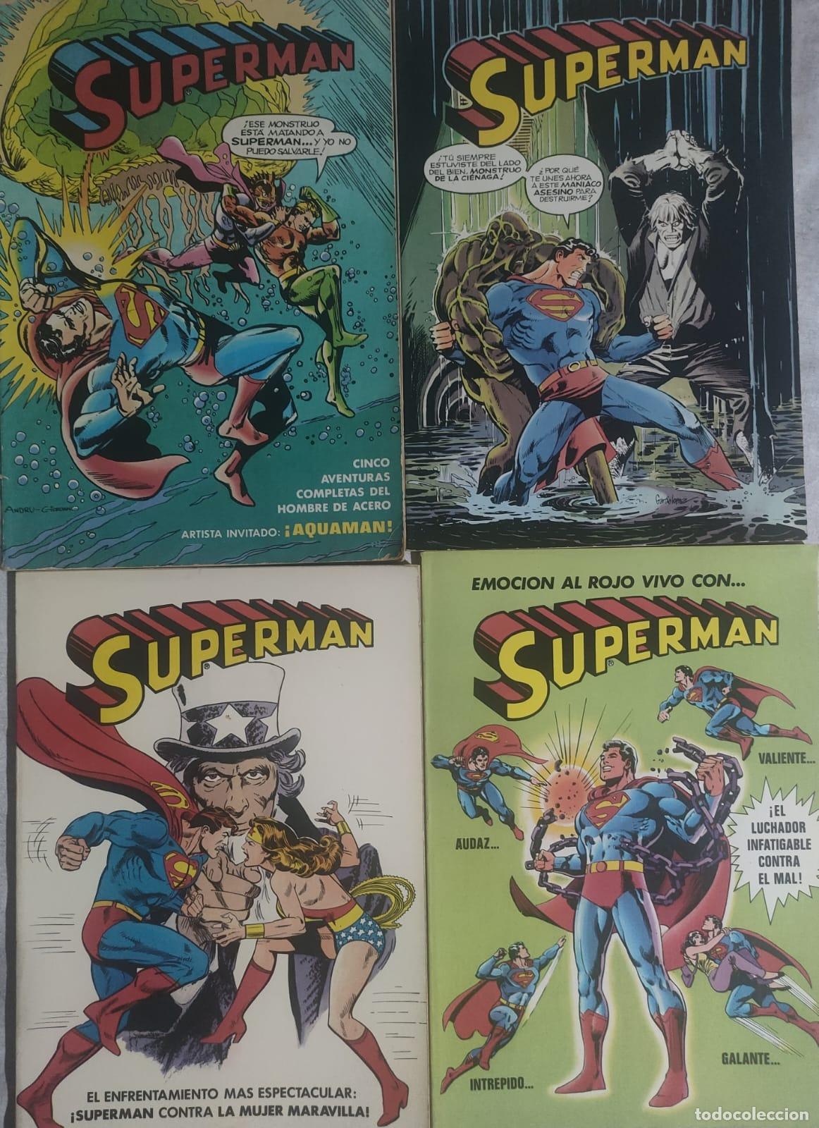 Tebeos: SUPERMAN BRUGUERA 1,2,3,4 - Foto 1