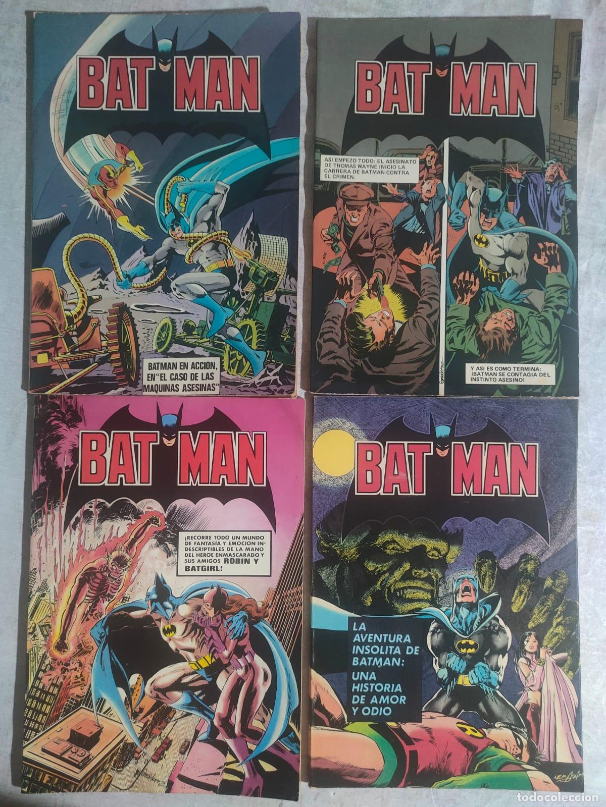 Tebeos: BATMAN BRUGUERA 1,4,5,7 - Foto 1