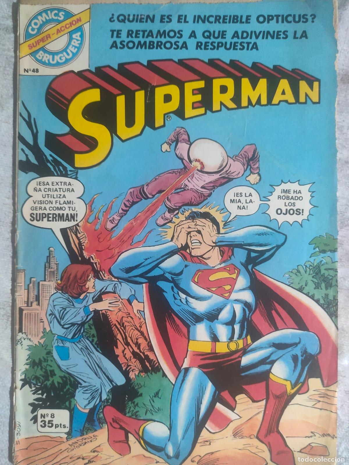 Tebeos: SUPERMAN BRUGUERA NUMERO 8 - Foto 1