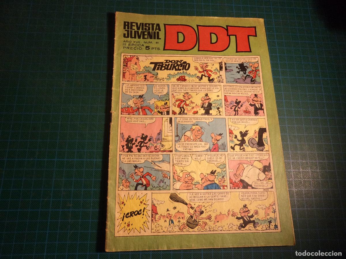 Tebeos: DDT. N&ordm; 61. Bruguera. - Foto 1