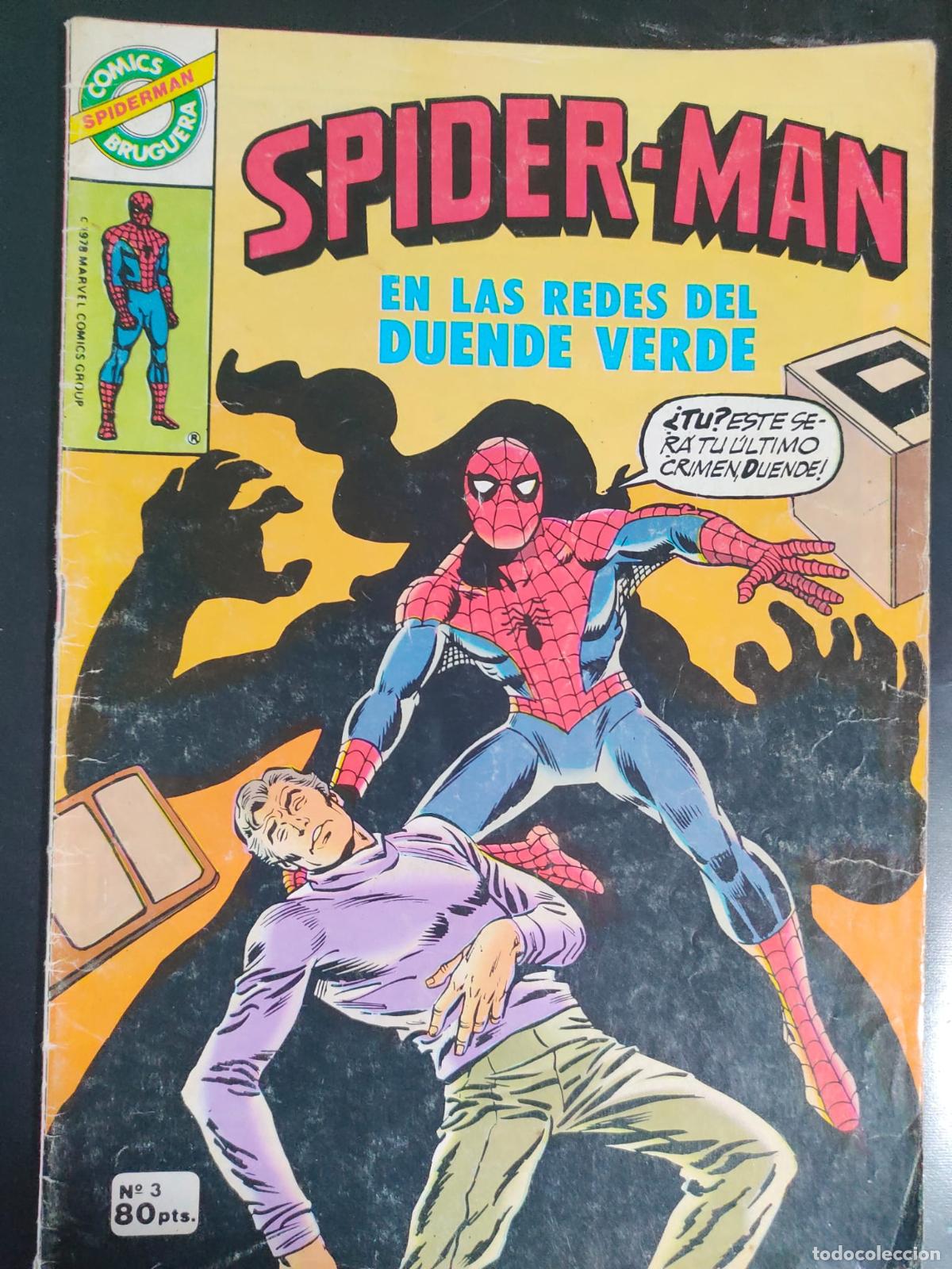 Tebeos: SPIDERMAN BRUGUERA NUMERO 3 - Foto 1