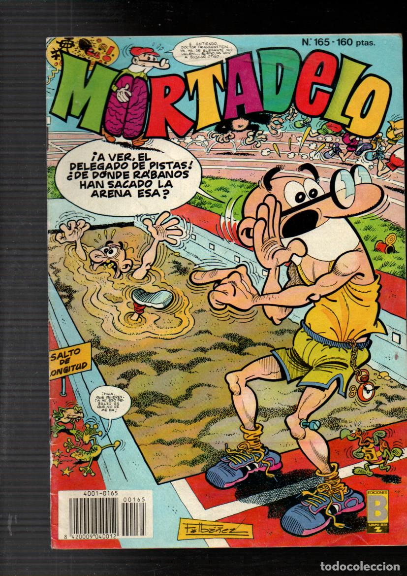 Tebeos: MORTADELO N&ordm; 165. EDICIONES B, 1990 - Foto 1