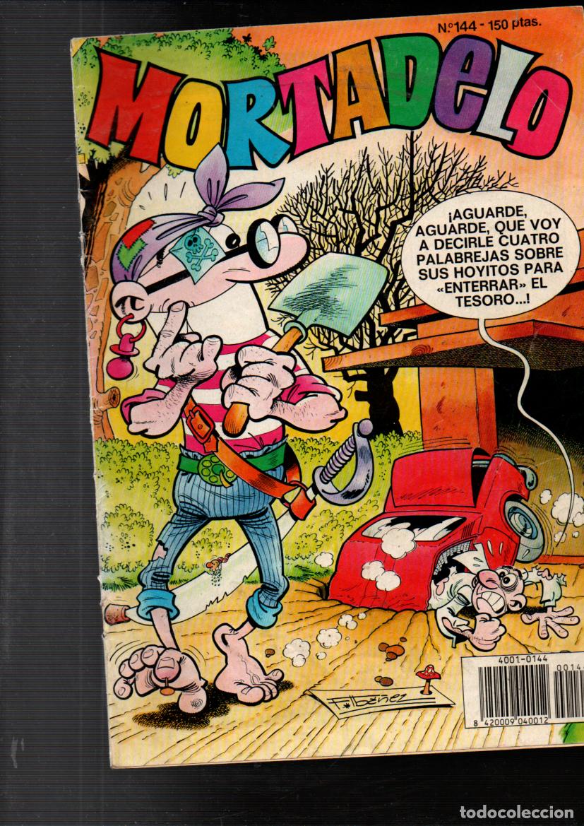 Tebeos: MORTADELO N&ordm; 144. EDICIONES B, 1990 - Foto 1