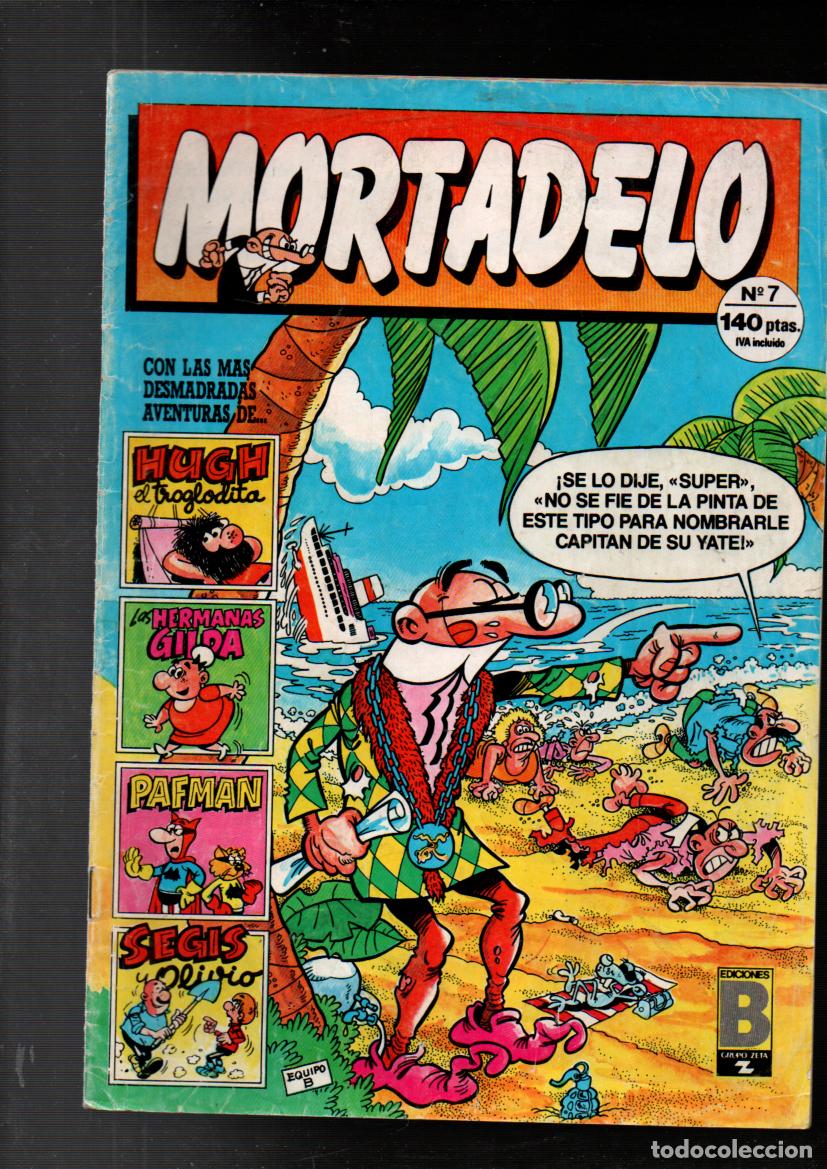 Tebeos: MORTADELO N&ordm; 7. EDICIONES B, 1987 - Foto 1