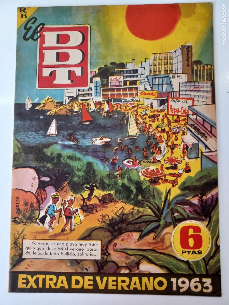 Tebeos: DDT EXTRA DE VERANO 1963 BRUGUERA - Foto 1