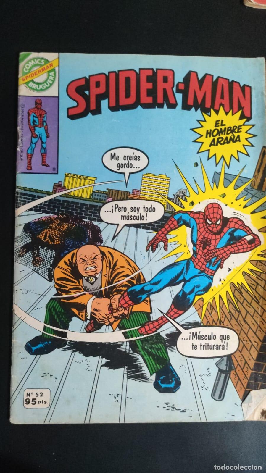 Tebeos: SPIDERMAN BRUGUERA NUMERO 52 - Foto 1