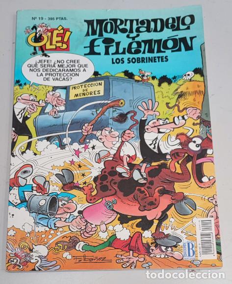 Tebeos: MORTADELO Y FILEMON N&ordm; 19 LOS SOBRINETES, COMIC, TEBEO - Foto 1