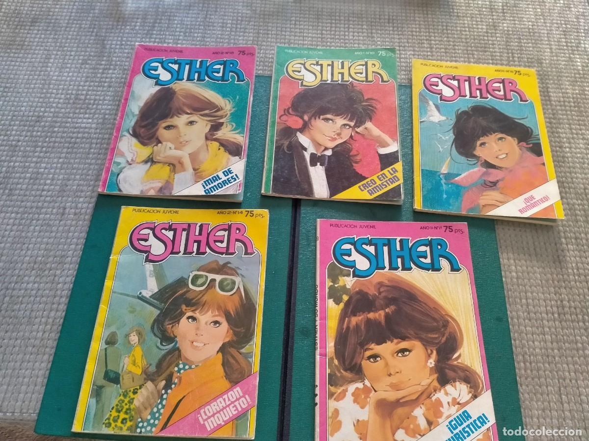 Tebeos: esther lote de 5 numeros - Foto 1