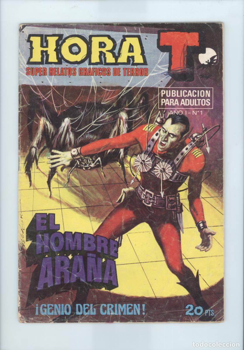 Comics: Bruguera. Hora T. 1. El hombre ara&ntilde;a.