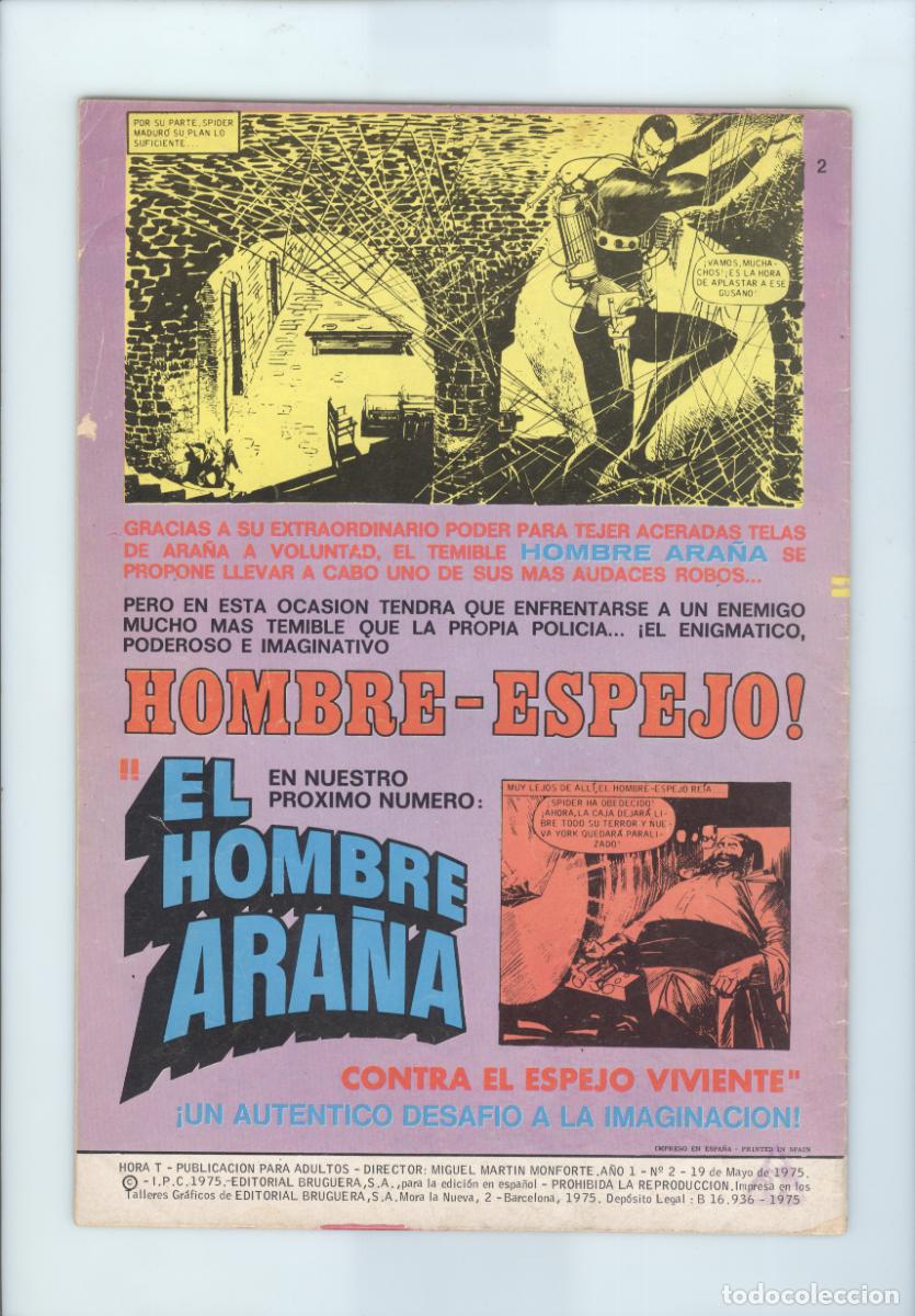 Tebeos: Bruguera. Hora T. 2. La zarpa. - Foto 2