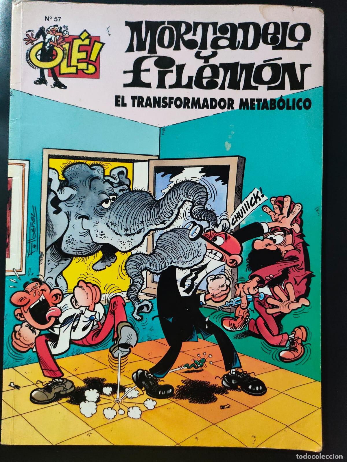 Tebeos: MORTADELO Y FILEMON TRANSFORMADOR METABOLICO - Foto 1