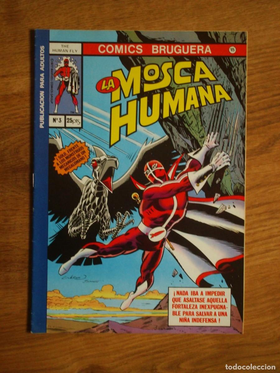 Tebeos: La mosca humana n&ordm; 3 (Bruguera)